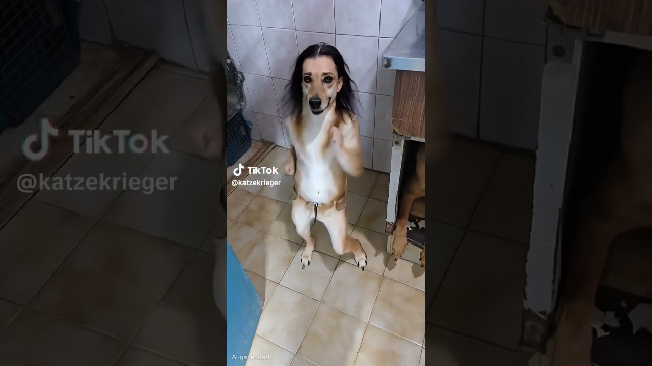perro bailando #humor #perros #parati #viral #holi #ia