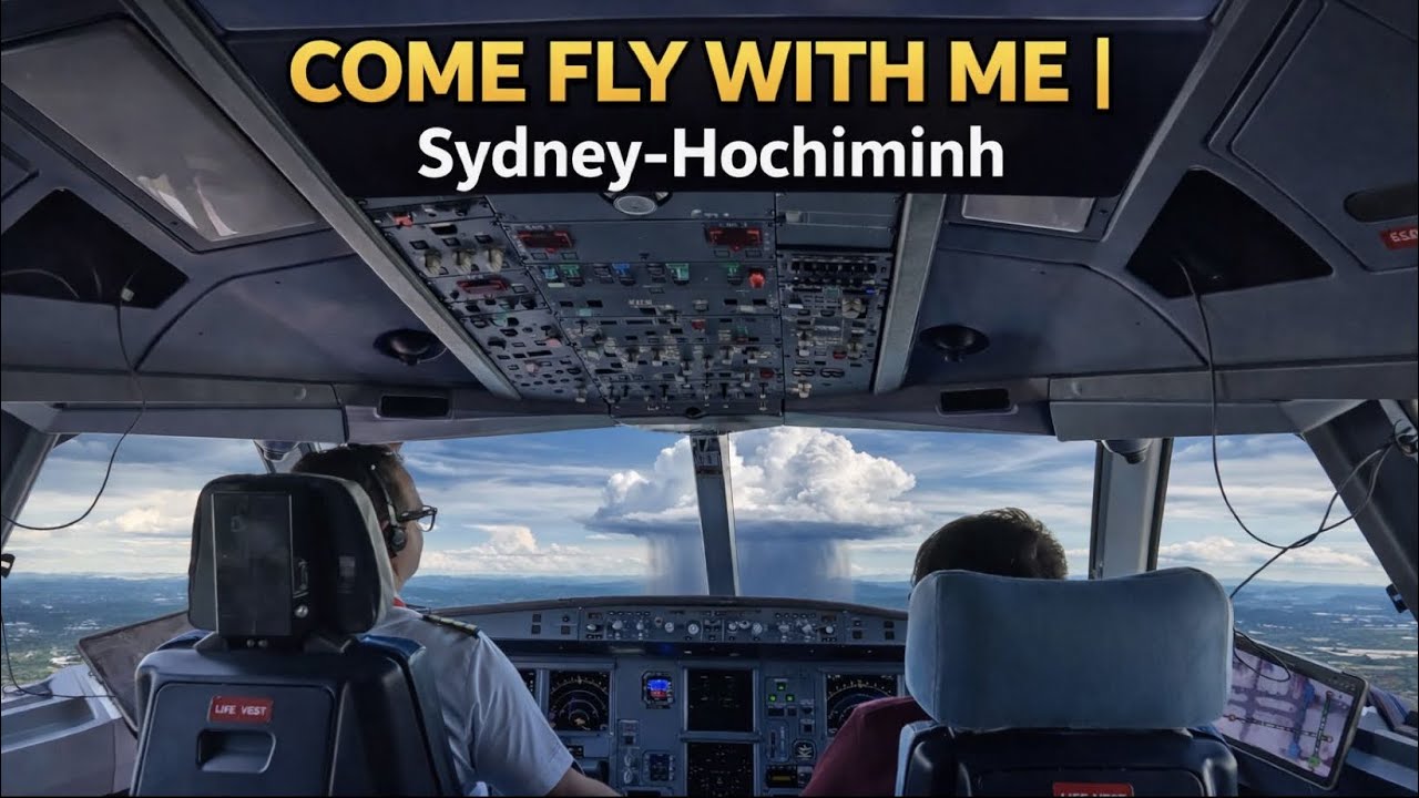 COME FLY WITH ME | A330 SYDNEY-HO CHI MINH #A330 #WingsoftheRomas #Aviation #Asia #Australia