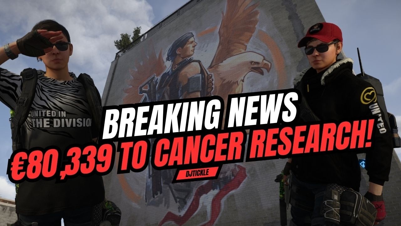Breaking news! €80,339 for Cancer Research, Agents play Survivors? and more! All this week's news!