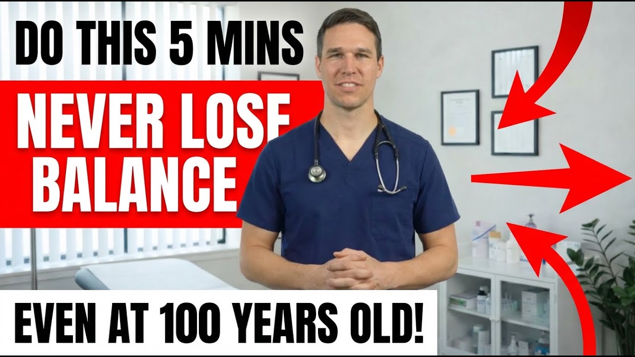 Do this for 5 minutes — and NEVER lose your balance! Even at 100!