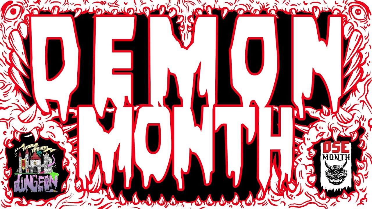 OSE Demon Month Mad Dungeon Podcast w/ Guest Donn Stroud!