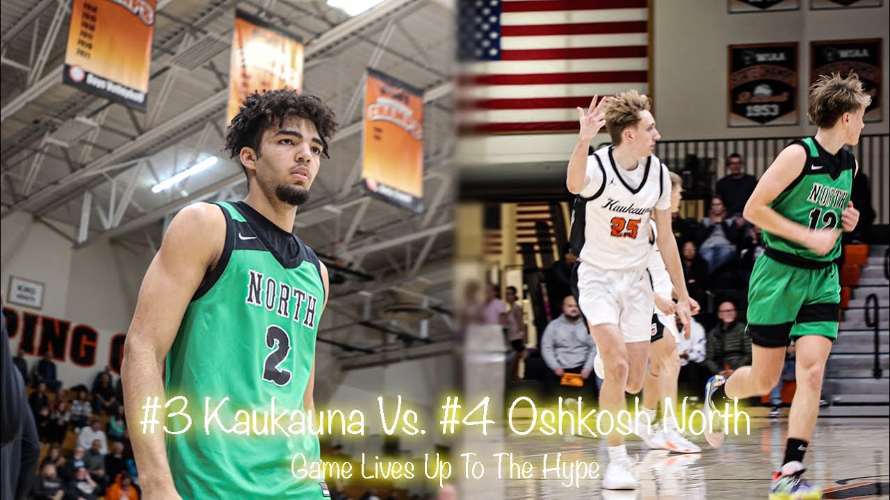 Must Watch Matchup Between 2 Top 5 Teams | #4 Oshkosh North Vs #3 Kaukauna