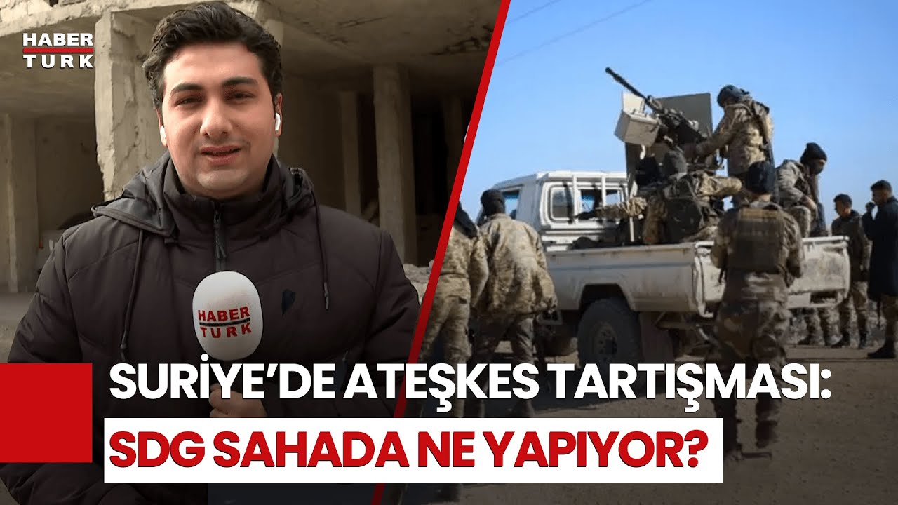 Suriye’de SDG Ateşkese Uyuyor Mu? Sahada Son Durum Ne?