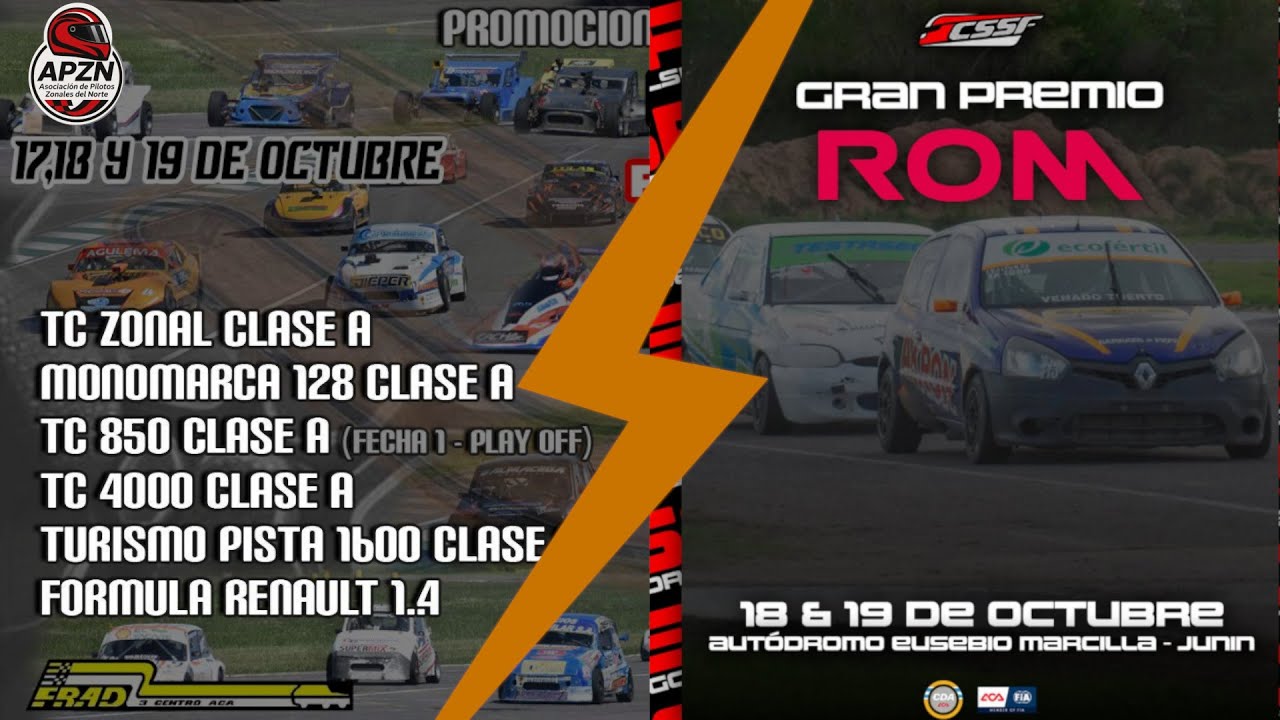CSSF y APZN - Junín (Buenos Aires) - 19 de Octubre de 2025 - Series y Finales - Cuarta a Fondo