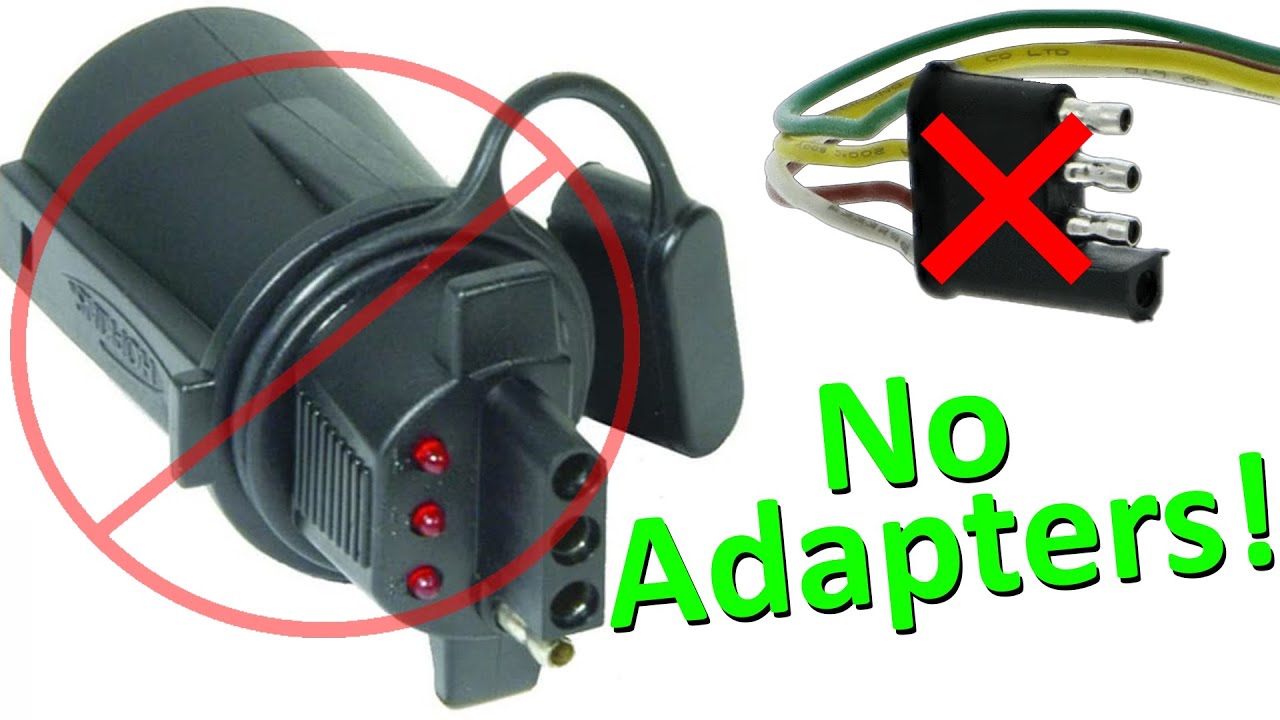 Do not buy another adapter until you watch this... 4-way flat to7-way round