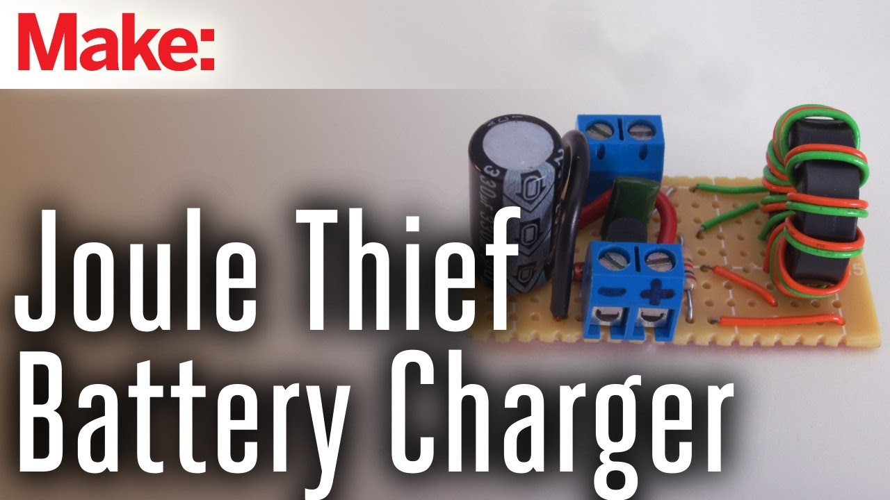 Joule Thief Battery Charger