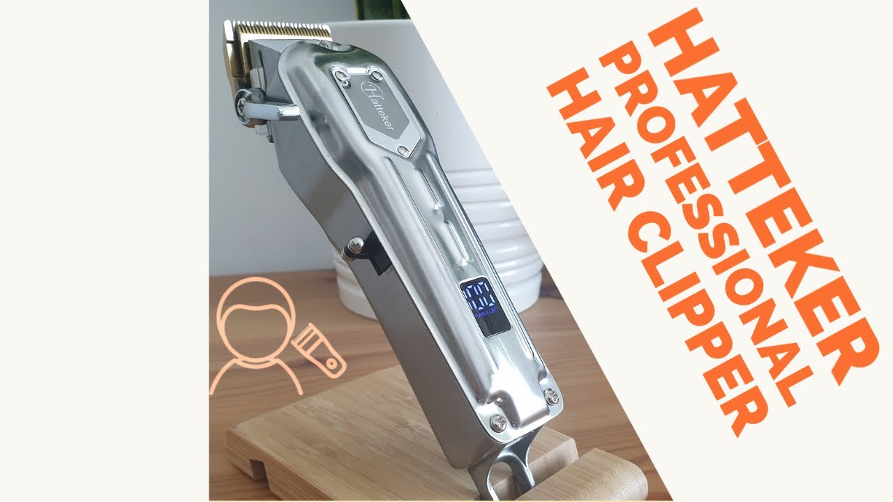 Hatteker Professional Hair Clipper for 38$ - Unboxing and Review