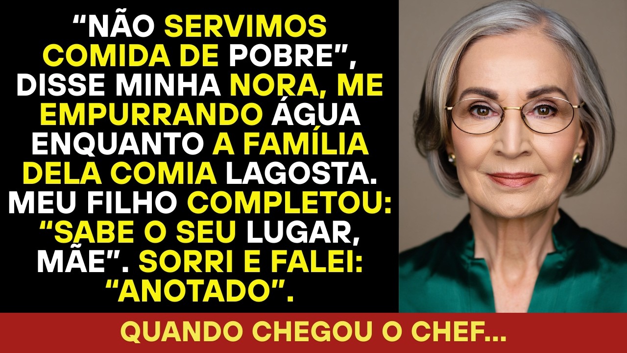 “Não servimos comida extra”, disse minha nora — depois serviu caranguejo-rei aos pais dela