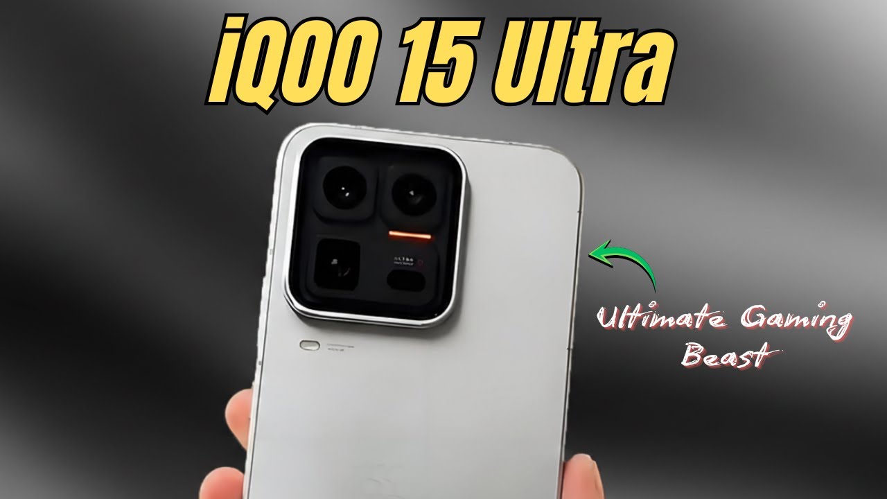🔥 Распаковка iQOO 15 Ultra | Дизайн, дисплей, игры, система охлаждения, камера и многое другое! 🔥...