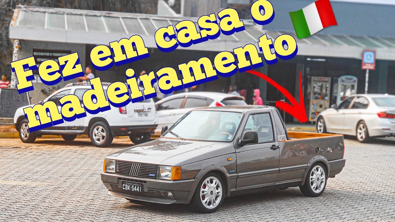 FIORINO EXCLUSIVA,DETALHES EM MADEIRA,FEITO EM CASA