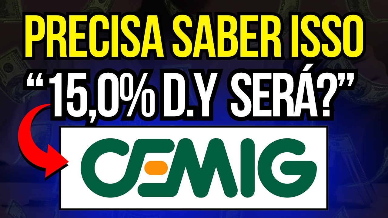 CMIG4: ALERTA COM 1,7x ALAVANCAGEM CEMIG VAI PAGAR 15% DE YIELD?