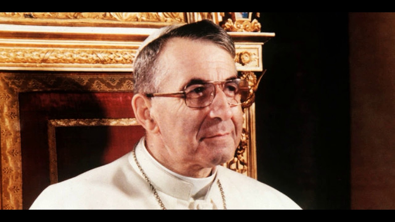 Albino Luciani - Il papa chiede scusa ai cardinali