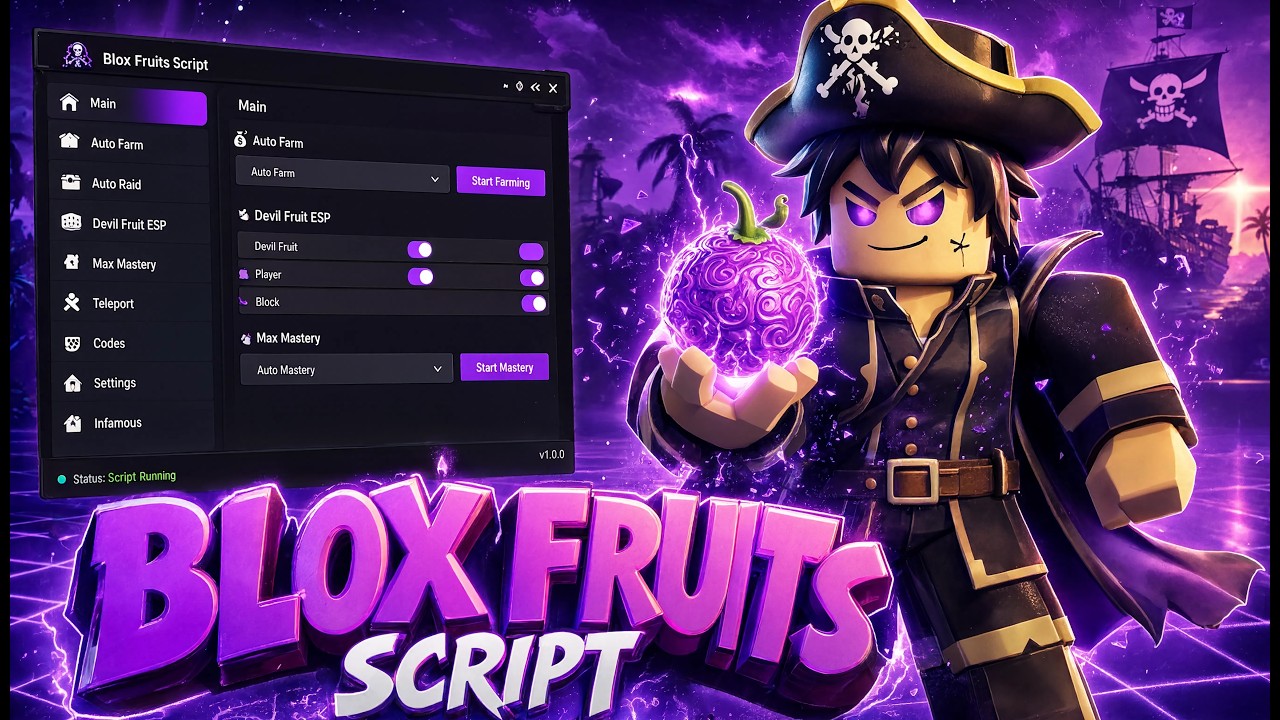 Blox Fruits Script | Roblox Blox Fruits Script | Auto EGG, Auto Farm, FRUIT MASTERY, DUNGEONS