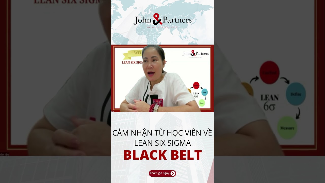 Lean Six Sigma Black Belt &ndash; Bắt đầu h&agrave;nh tr&igrave;nh n&acirc;ng tầm sự nghiệp của bạn! | VIETBUSINESS