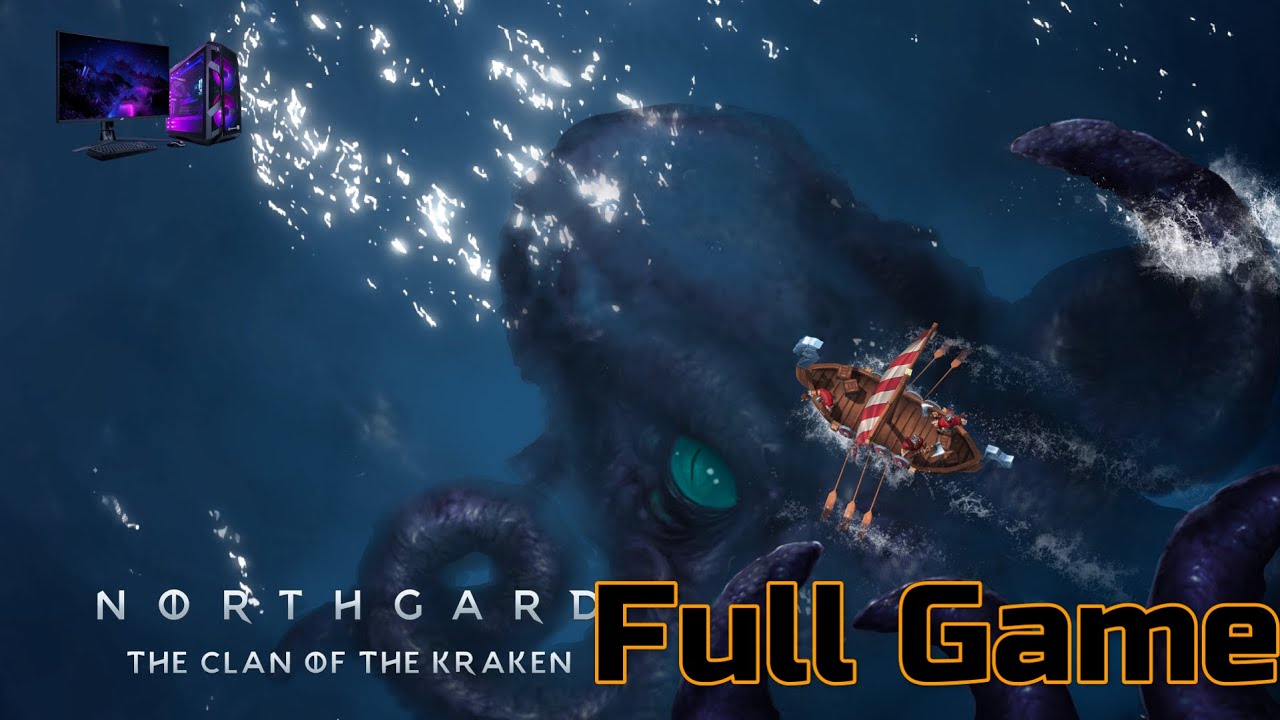 Northgard - Lyngbakr, Clan of the Kraken | Longplay Walkthrough Gameplay |No Commentary|Full Game PC