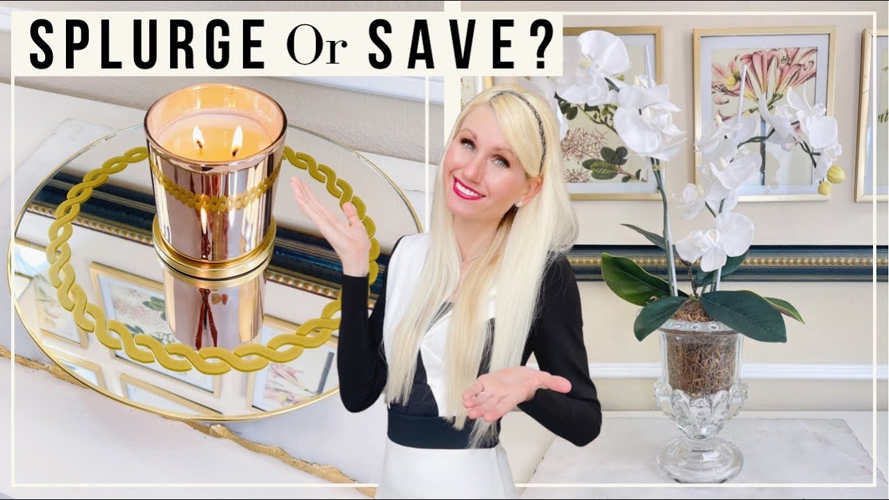 DID I SPLURGE or SAVE making these HIGH END Home Decor Pieces?
