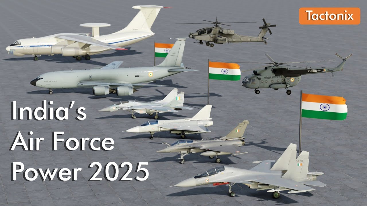 India&rsquo;s Air Power 2025 - Indian Air Force Fleet Explained