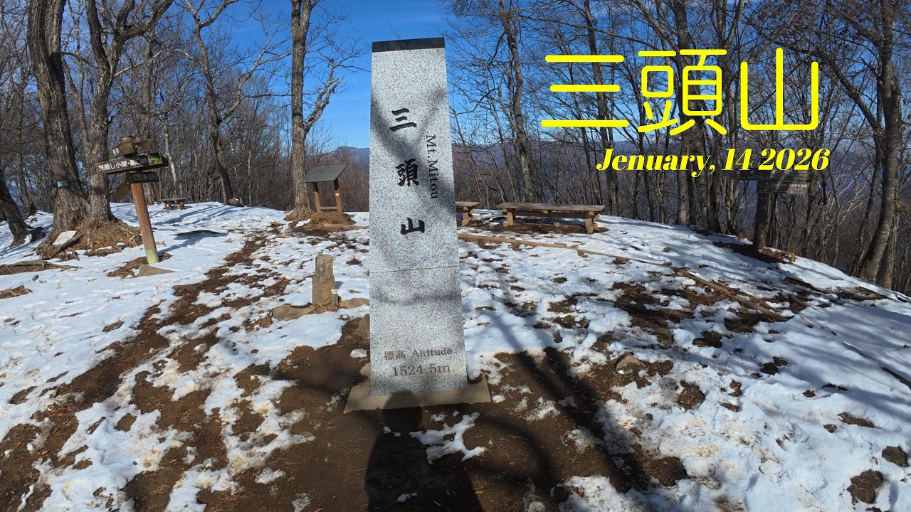 【三頭山登山】東京で味わう絶景の奥多摩ハイキング｜都民の森〜三頭山山頂｜Mt. Mitou Hiking
