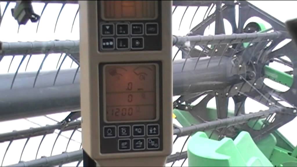 John Deere 600 series head calibration part 1