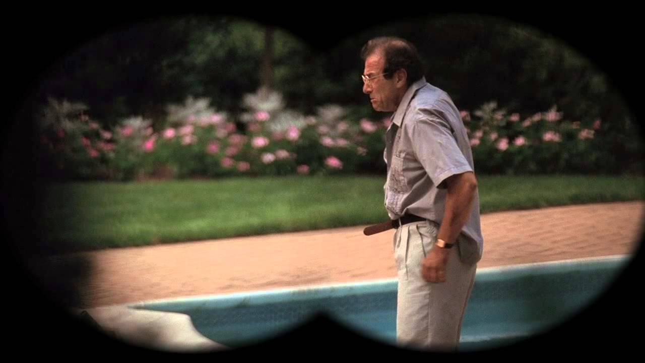 The Sopranos - Patsi Parese pisses into Sopranos pool