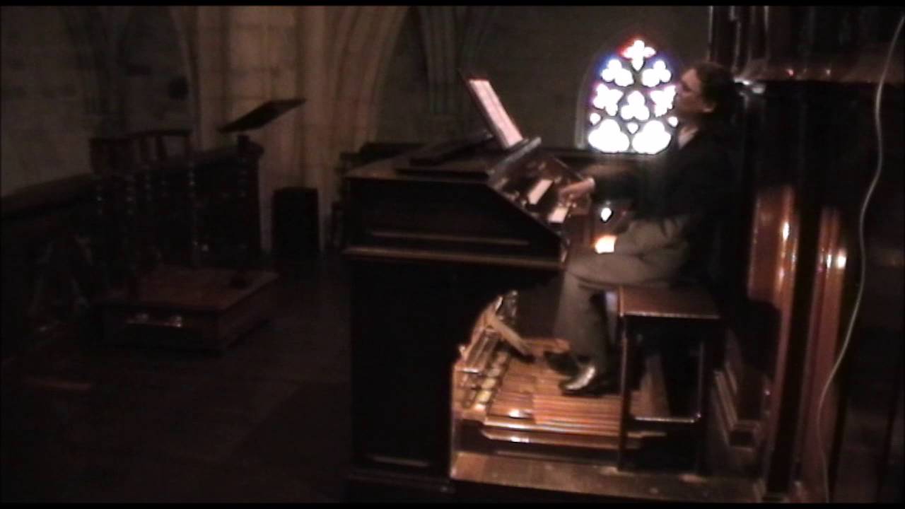 Liszt Via Crucis, Station 14, Jésus est mis dans le sépulcre (Angel Recas, organo) (Balmaseda)