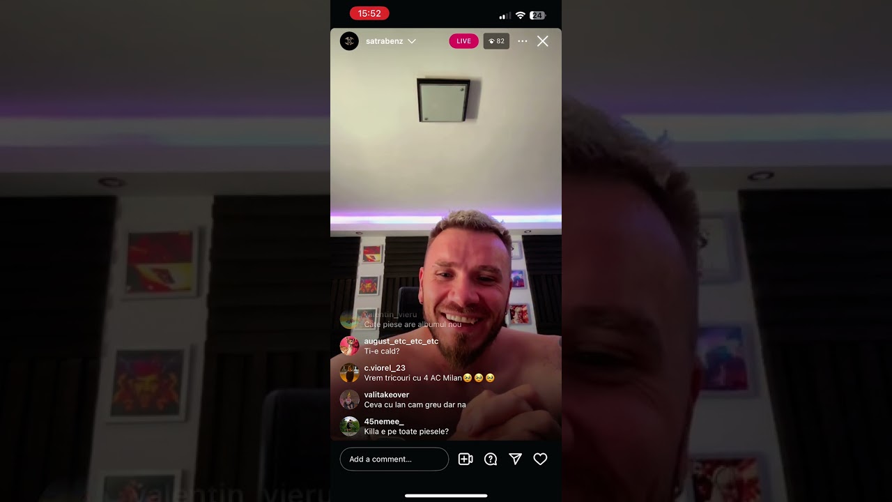 Șatra B.E.N.Z. Instagram Live (snippet-uri de pe album)