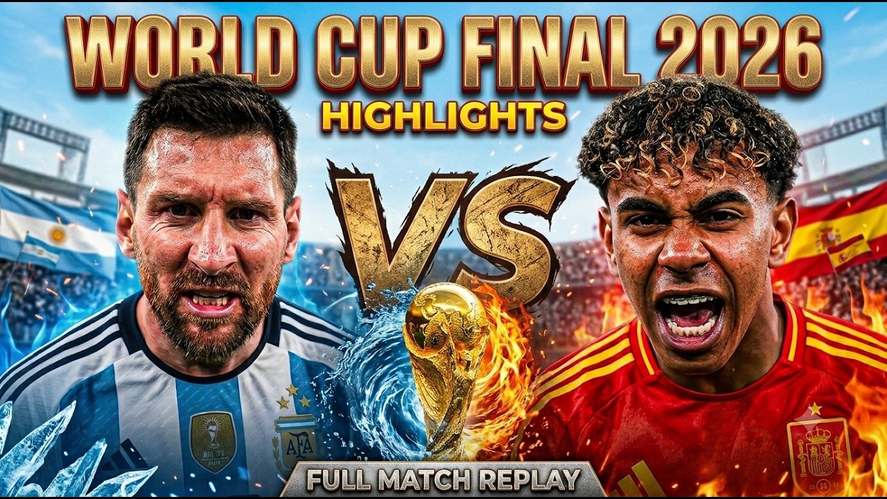 ARGENTINA vs SPAIN | World Cup Final 2026 | Full Match Highlights | MESSI vs LAMIN YAMAL