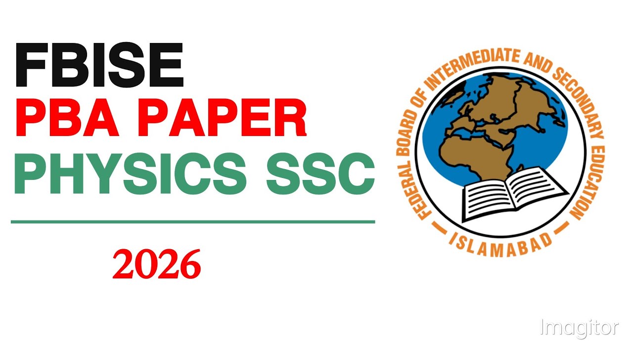 FBISE PBA PAPER PHYSIC SSC SOLUTION 2026 || Уголок || Закон крючков || Эксперимент со стеклянной ...