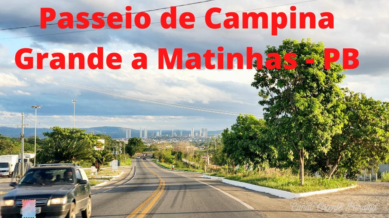 Fomos conhecer a cidade de MATINHAS no BREJO PARAIBANO!