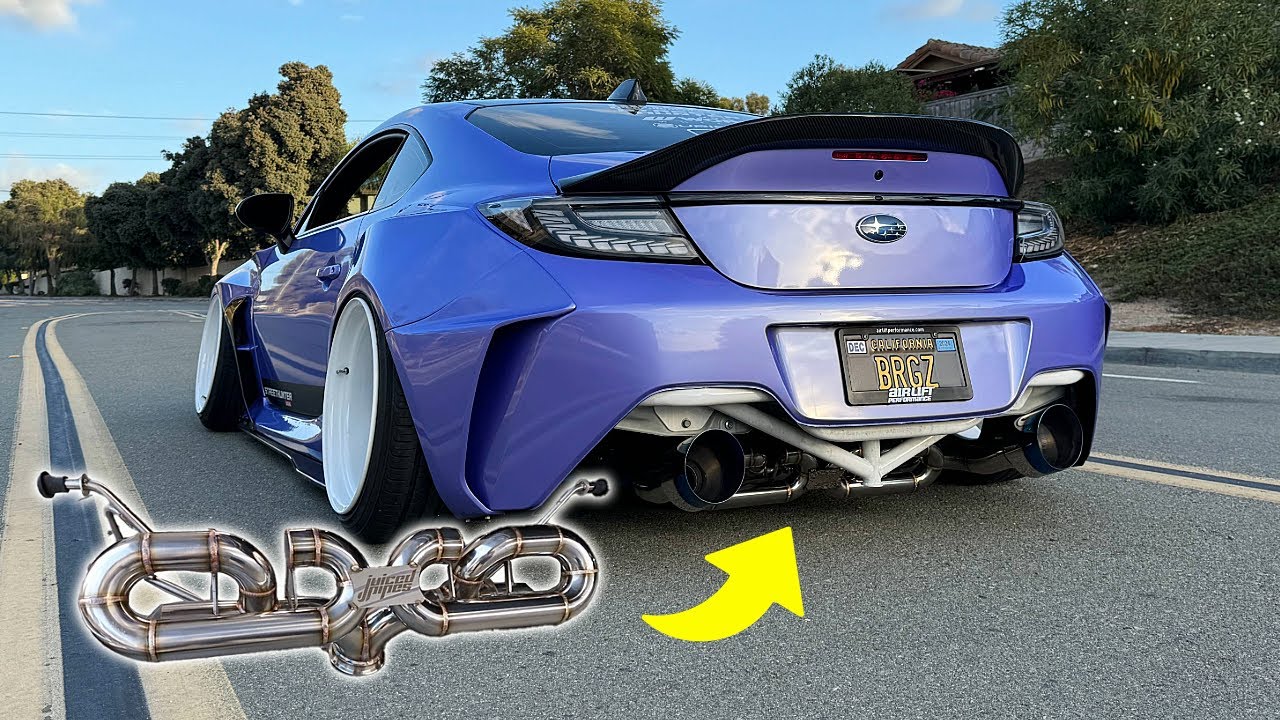 The ROWDIEST BRZ Catback Exhaust... EVER.
