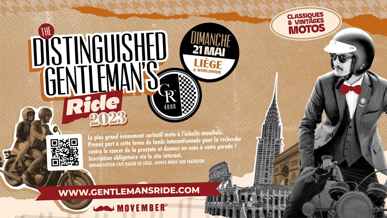 Distinguished Gentleman's Ride 2023 (Liège)