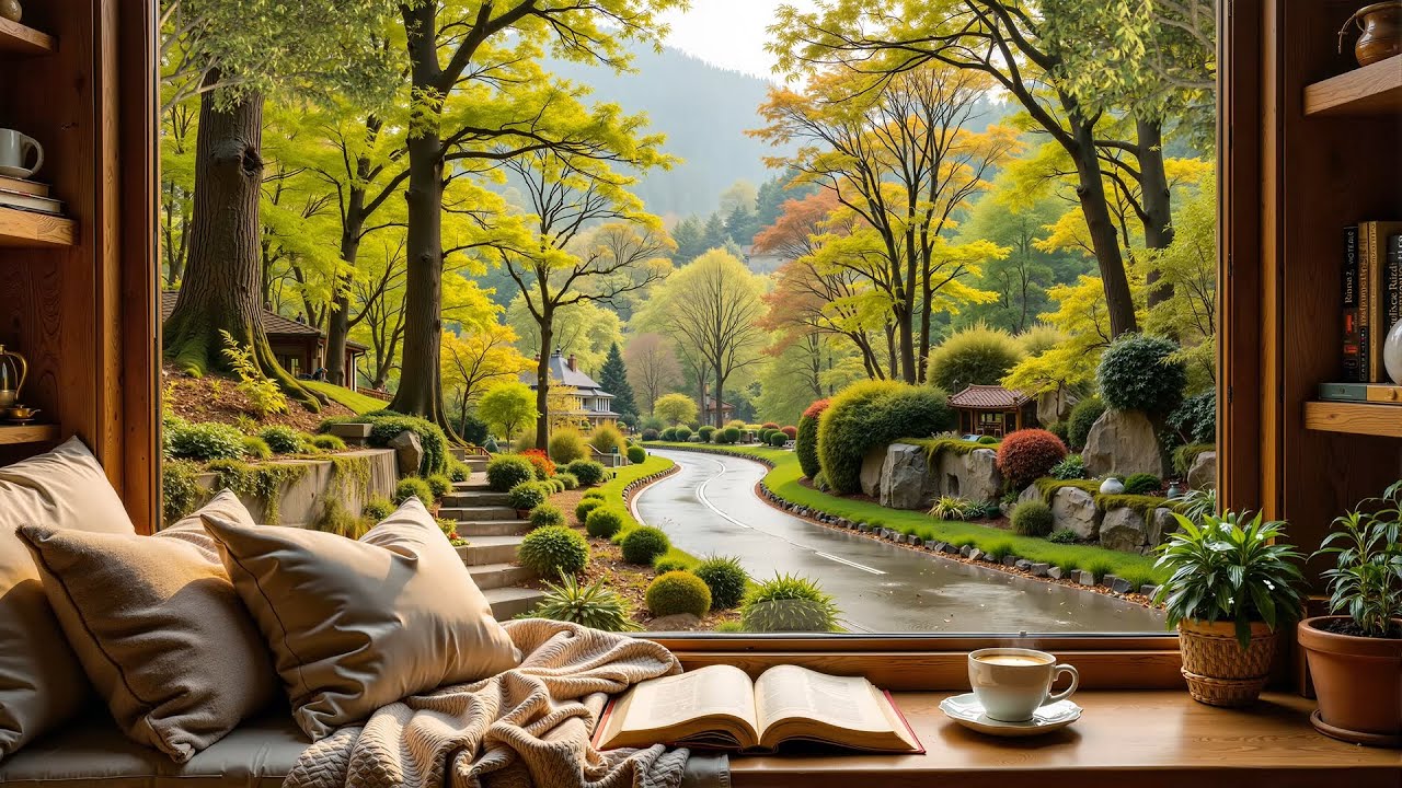 Cozy Corner Jazz ☕ Smooth Piano Instrumental & Cafe Sounds for Stress Relief
