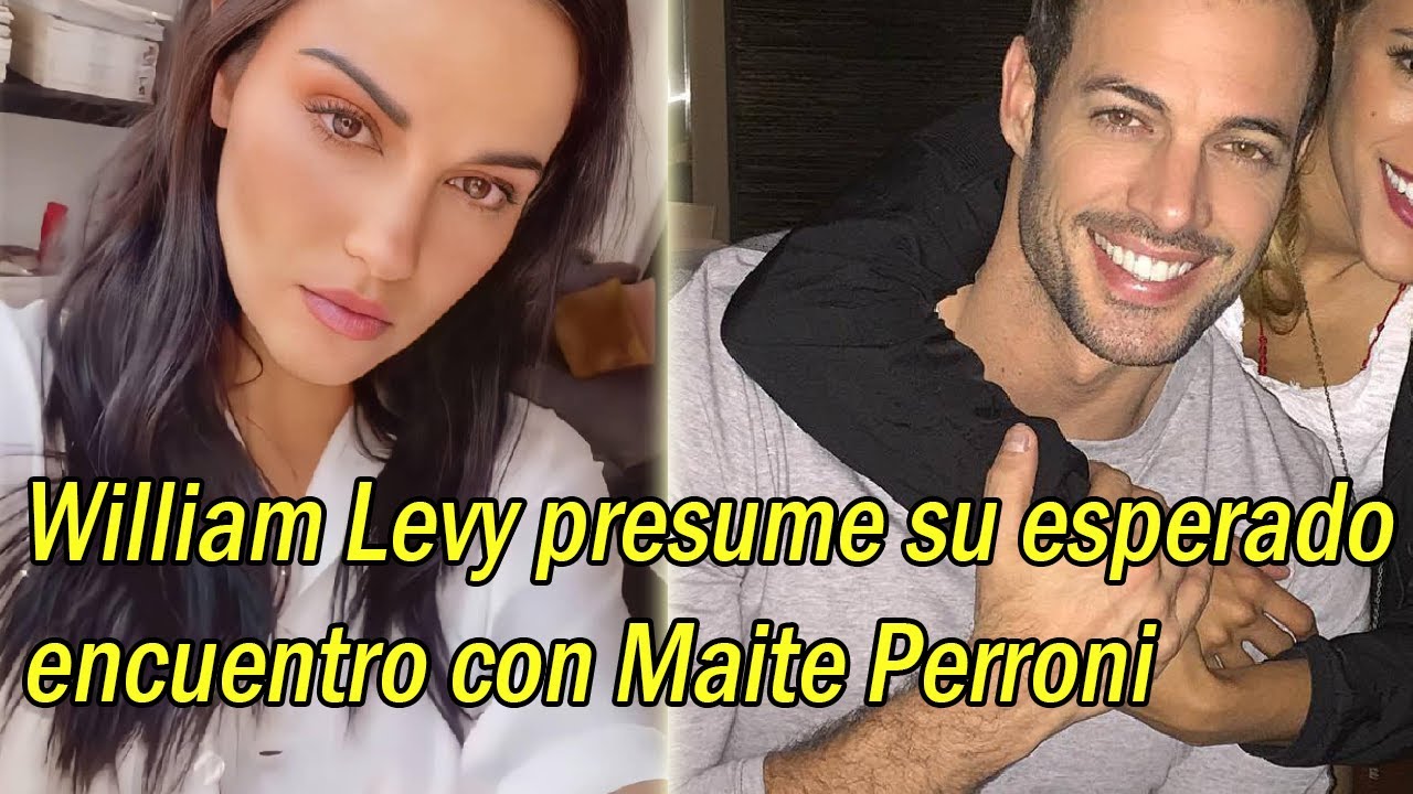 William Levy presume su encuentro con Maite Perroni tras años sin verse