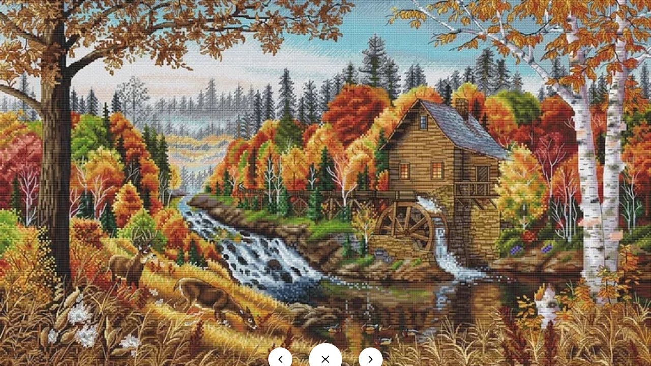 Déballage d'une toile d'un désigner ukrainien #pointdecroix #5stitch @Lovecraftforever 
