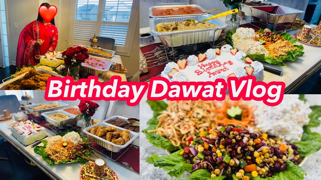 Bhanji Ko Diya Birthday Surprise 🎂 Aankho Main Aaya Aanso 🥹Salad Platter 🥗 white Kofta | Pulao Recip