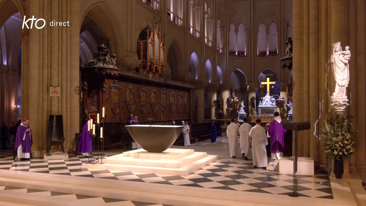 Messe du 13 mars 2026 à Notre-Dame de Paris