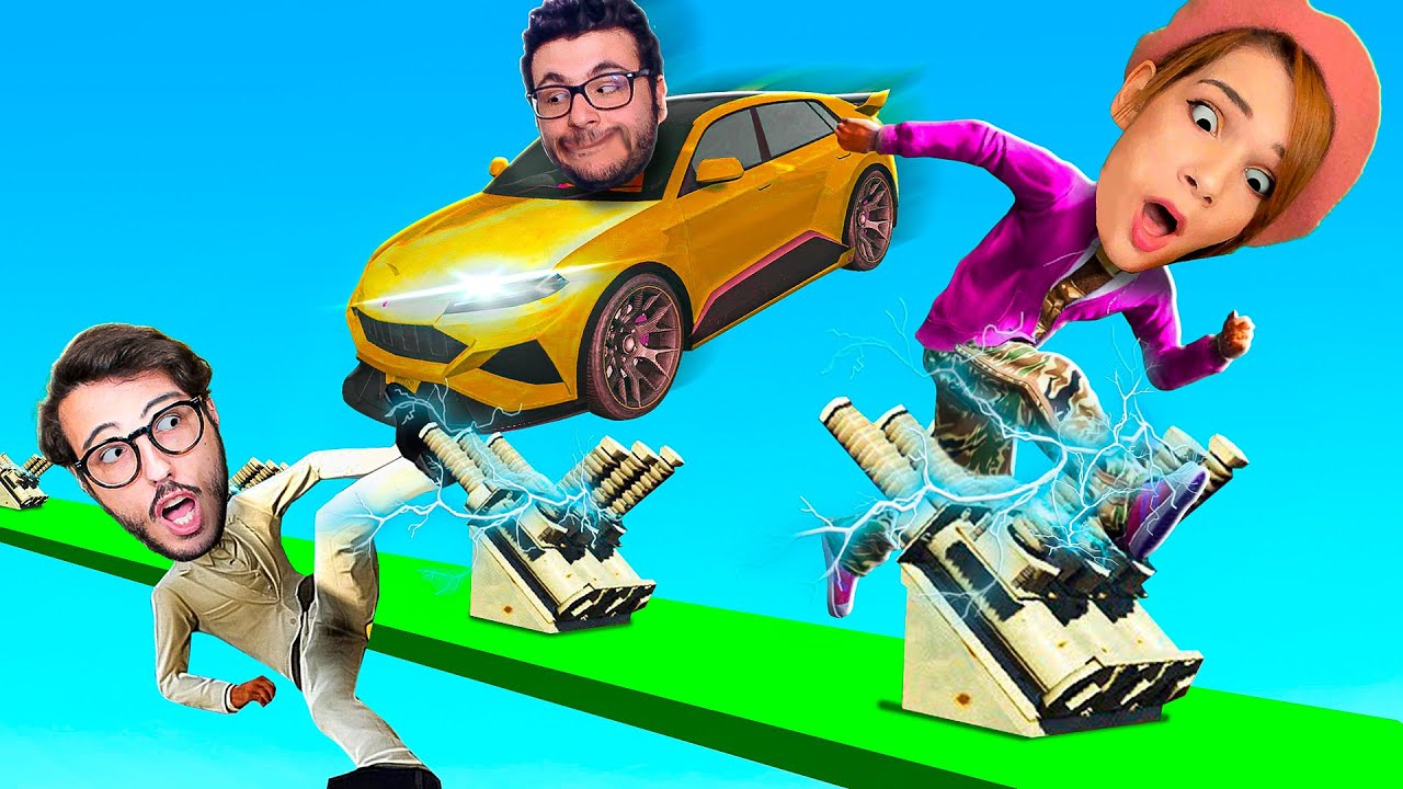 SFIDO I MIEI AMICI ALLA DEATHRUN IMPOSSIBILE DI GTA 5!