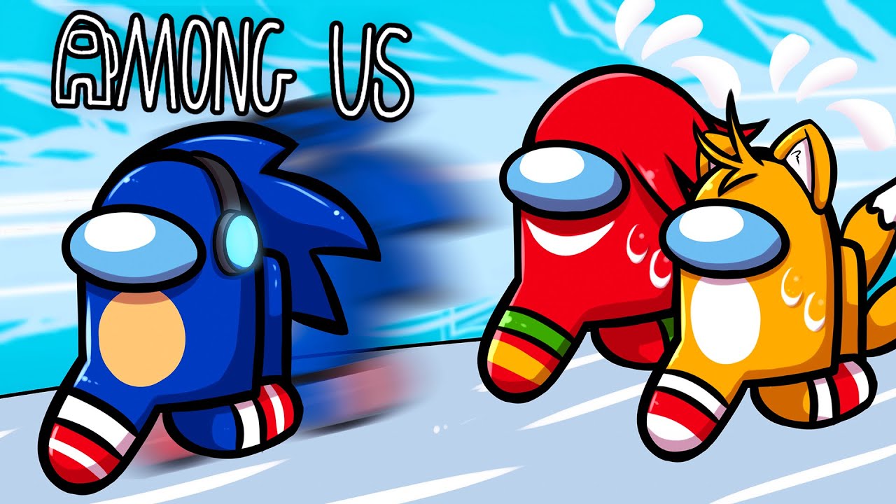 O SONIC NOS ATACOU NO AMONG US !!