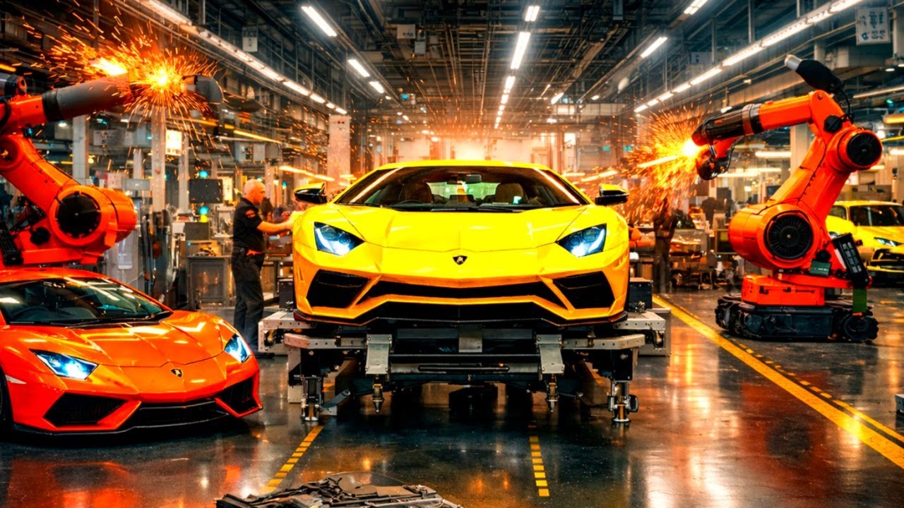 ASÍ SE FABRICA el LAMBORGHINI 🏎 | Cómo se producen 700 caballos de fuerza a mano