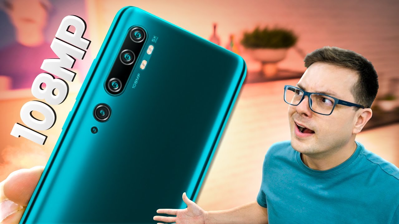 108MP de PURA POTÊNCIA! XIAOMI MI NOTE 10 tem a CÂMERA MAIS INSANA que JÁ TIVE em MÃOS!