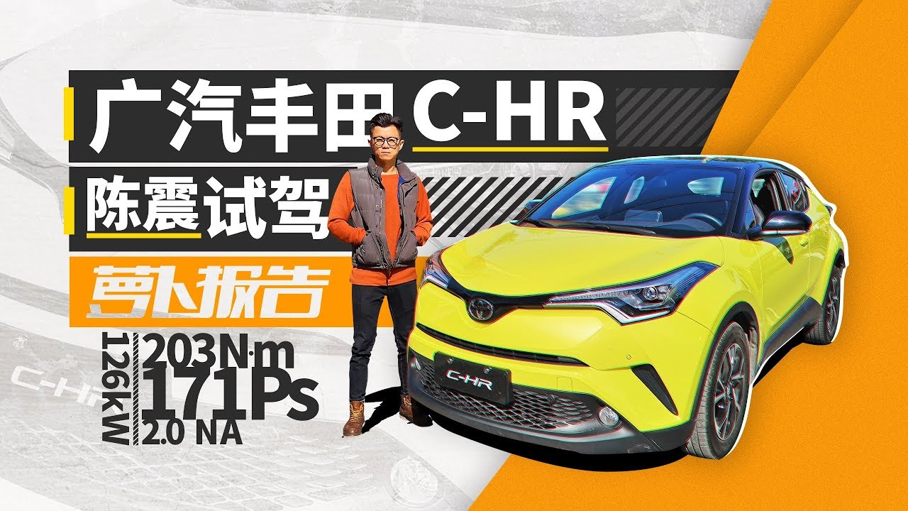 “西医治不了的中医来” 陈震评测广汽丰田C HR