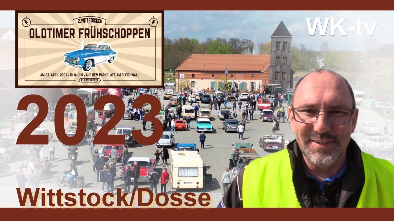 2. Oldtimer Frühschoppen - Nostalgie auf zwei und vier Rädern auf dem Bleichwall in Wittstock 2023