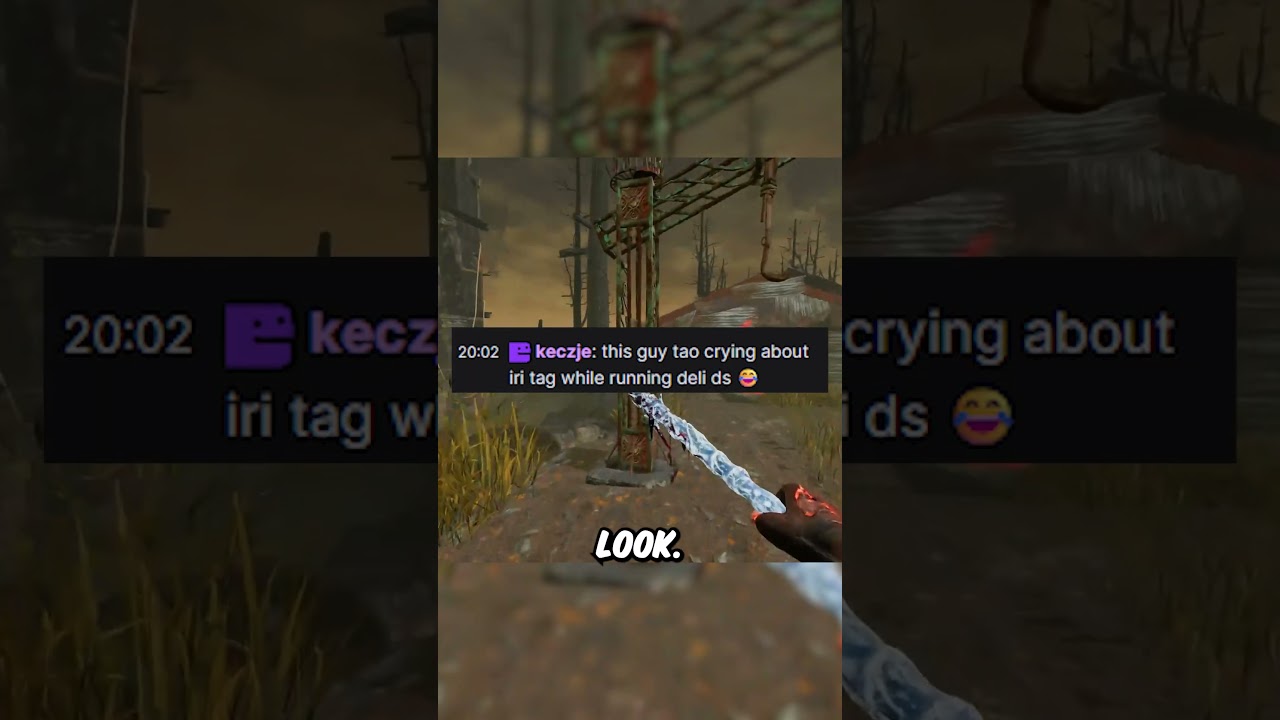 Игрок Stream Sniping Comp заходит в чат и плачет #dbd #dbdfunny #deadbydaylight
