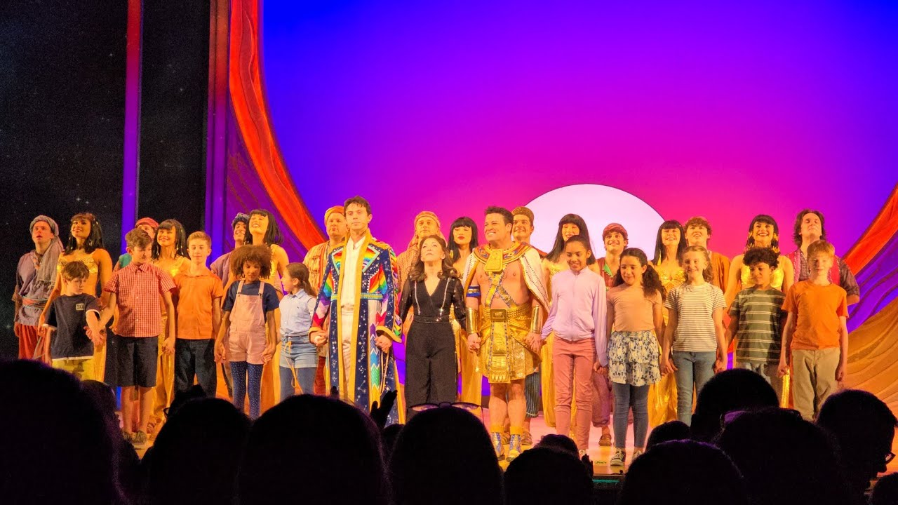 Joseph And The Amazing Technicolor Dreamcoat Curtain Call Megamix -Manchester Opera House 4/03/2025.