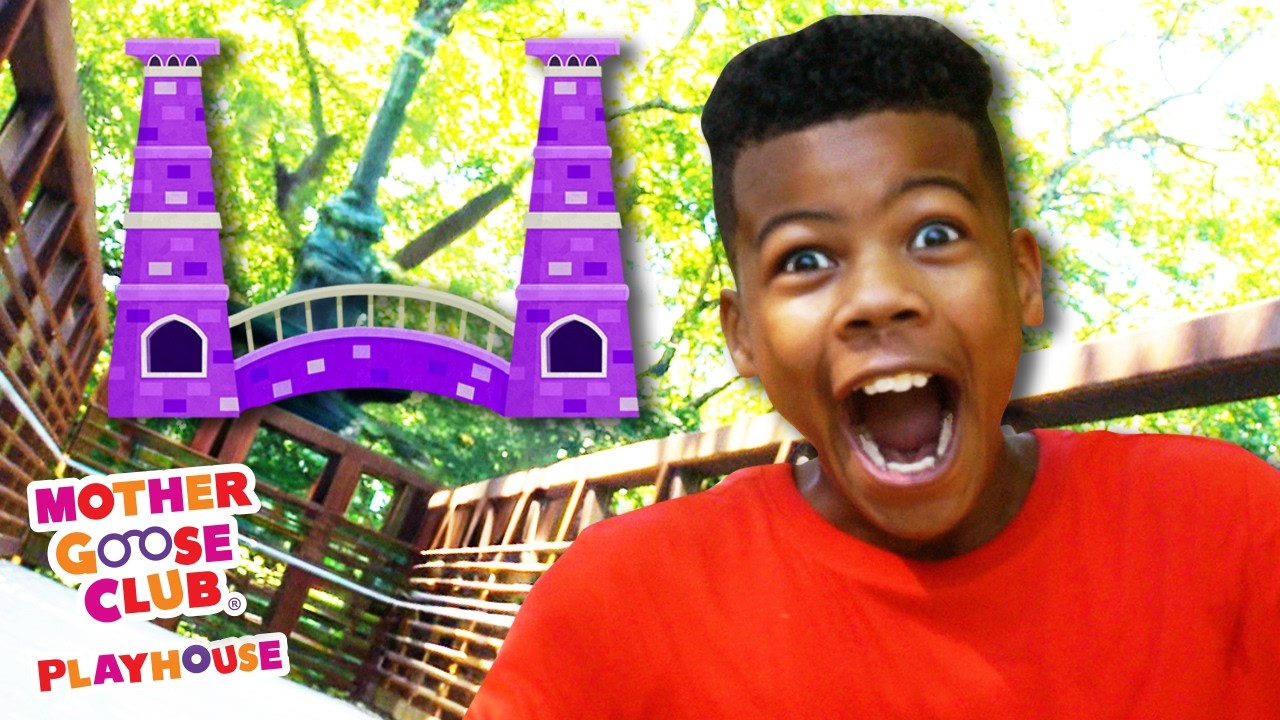 London Bridge Is Falling Down | Mother Goose Club Playhouse Songs & Nursery Rhymes