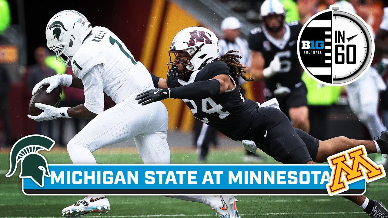 Michigan State at Minnesota | Nov. 2, 2025 | B1G Football in 60