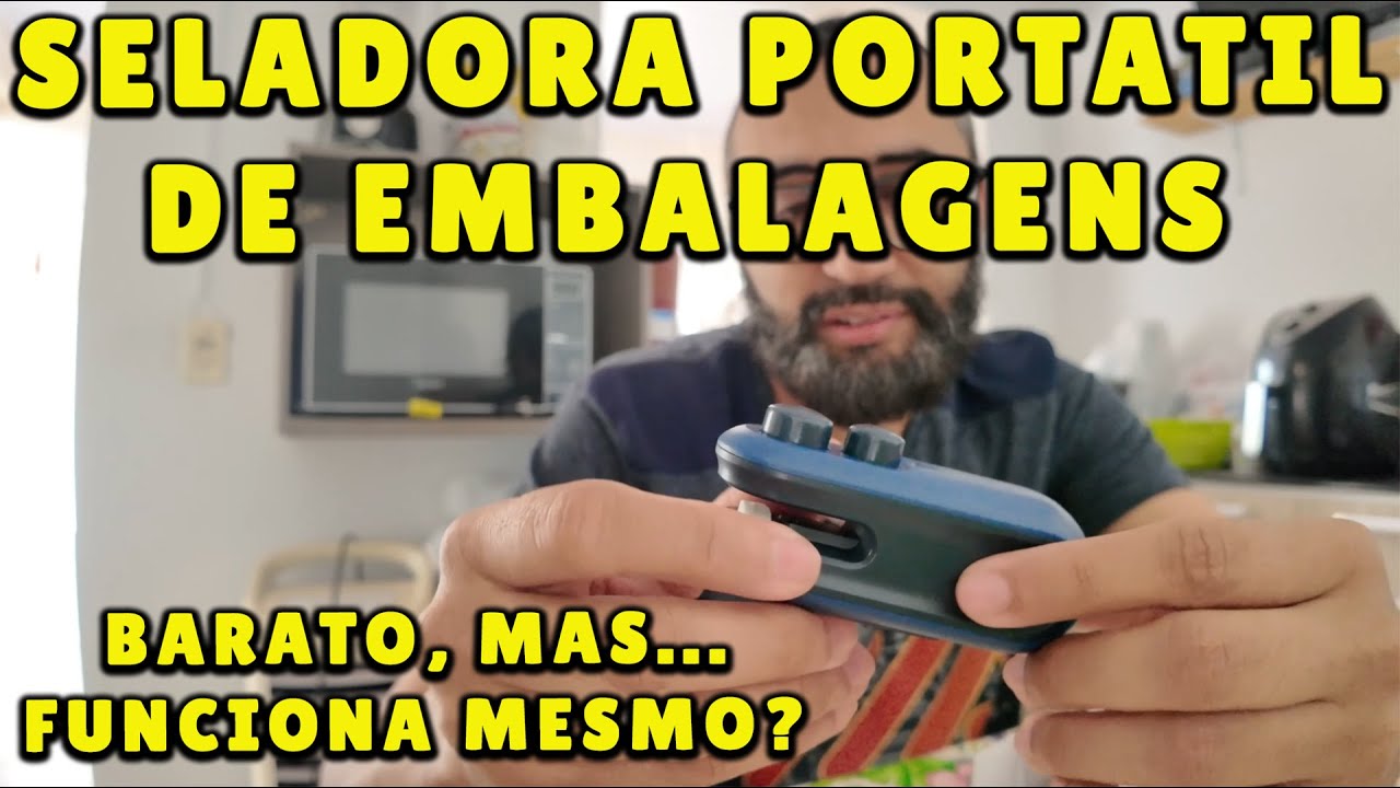 FECHA EMBALAGEM! Seladora PORTATIL de Embalagens
