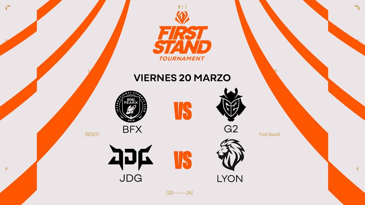 2026 FIRST STAND - FASE DE GRUPOS DÍA 5