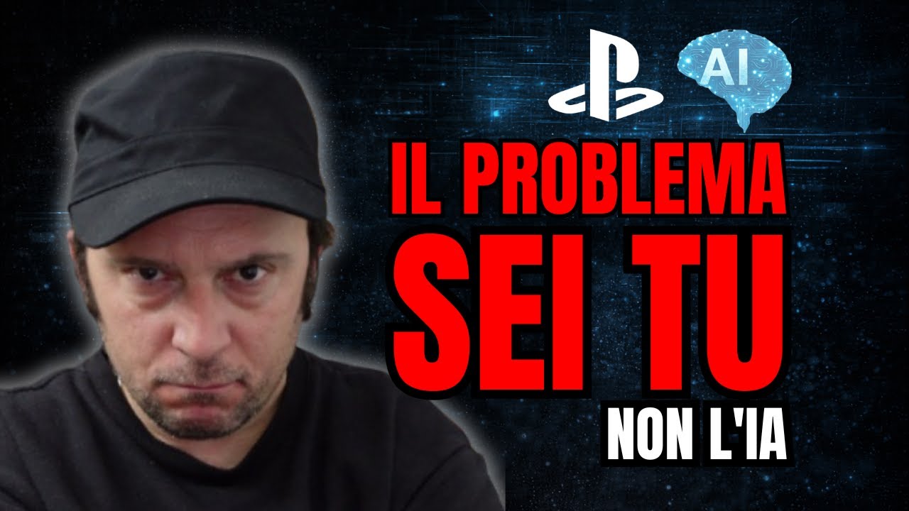 SONY brevetta l'IA nei VIDEOGIOCHI ▶ il PROBLEMA SEI TU, non LEI