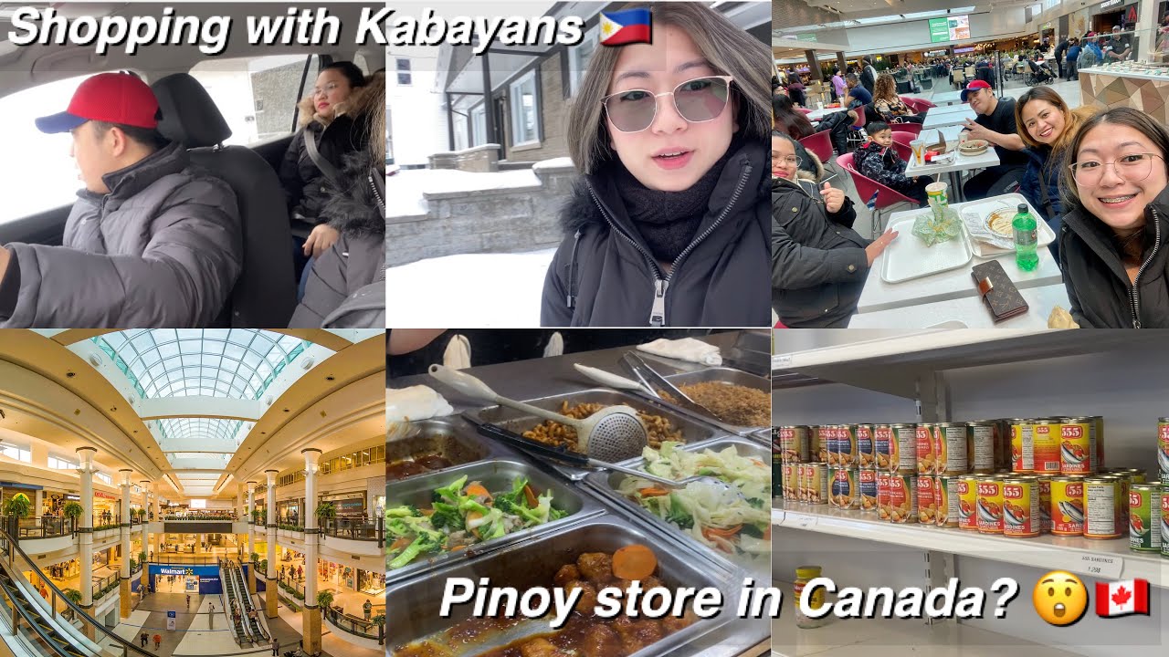 Pinoy store in Canada 🇨🇦🇵🇭 | Shopping with Kabayans | #pinoyincanada #ofwincanada